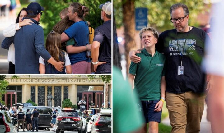 Minneapolis: To barn drept, 17 skadet i skole&shy;skyting under morgen&shy;messe