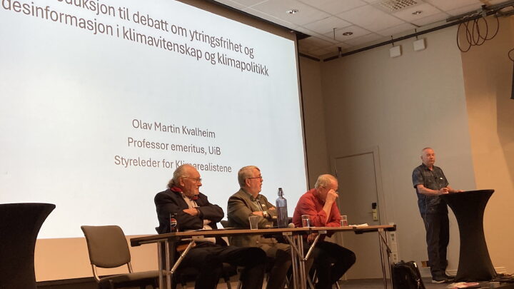 – På klimafeltet er hverken viten­skapelig eller politisk diskusjon mulig