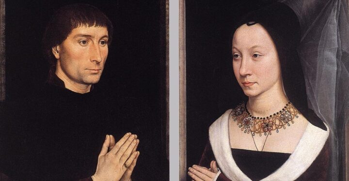 Tommaso og Maria Portinari (c.1470).