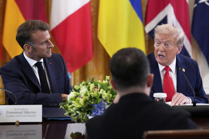 Macron: «Fake news» at Ukraina taper krigen