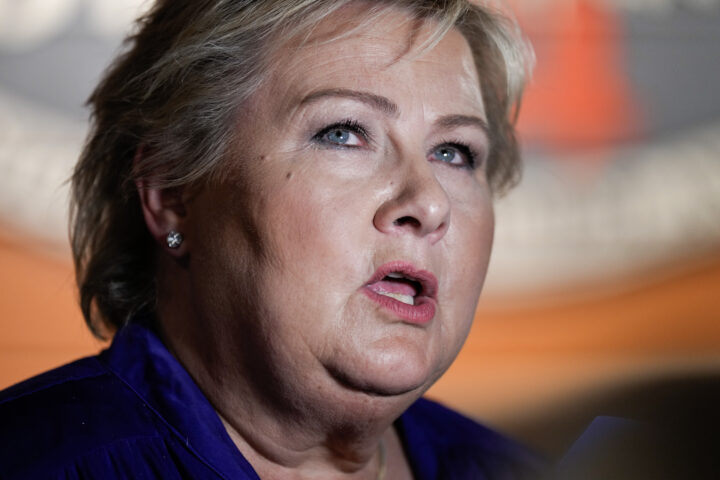 Erna sår vondt blod: «statsminister&shy;posten går gjennom meg»