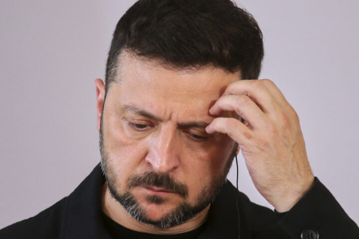 Zelenskyj nekter å gi fra seg territorium