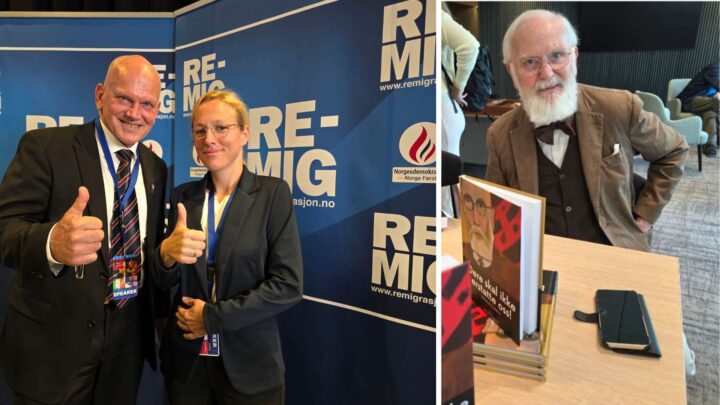 Norge koloniseres og patriotene jages, men Norges&shy;demokratene sanker medlemmer