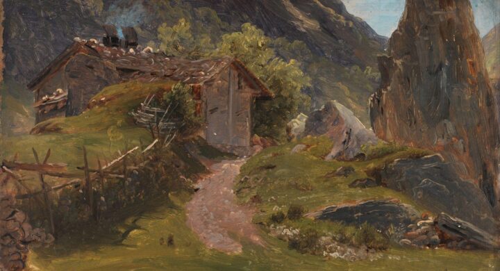 Fra Oberhasli i Sveits (1835).