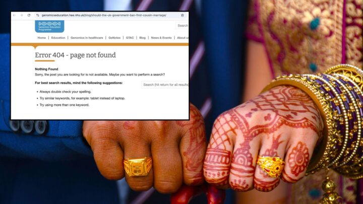Enorme reaksjoner: NHS trekker veileder som forsvarte søskenbarn&shy;ekteskap