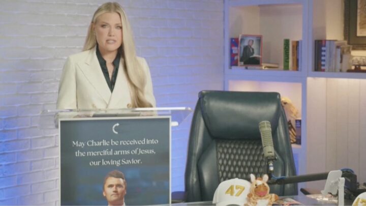 Se video: Charlie Kirks enke: – Dere aner ikke hva dere har sluppet løs