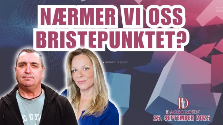 Nærmer vi oss bristepunktet?