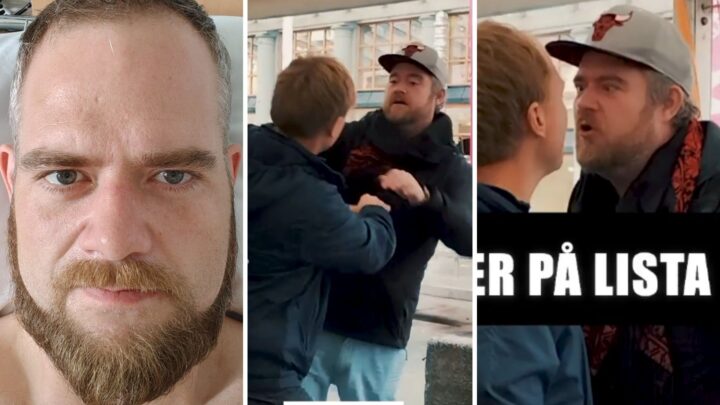 Se video: Her går ytre-venstre-aktivist Kristian Kronholm til angrep: – Du blir knust
