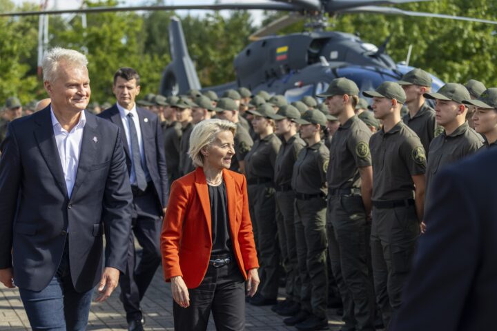 Russerne jammet Ursula von der Leyens fly