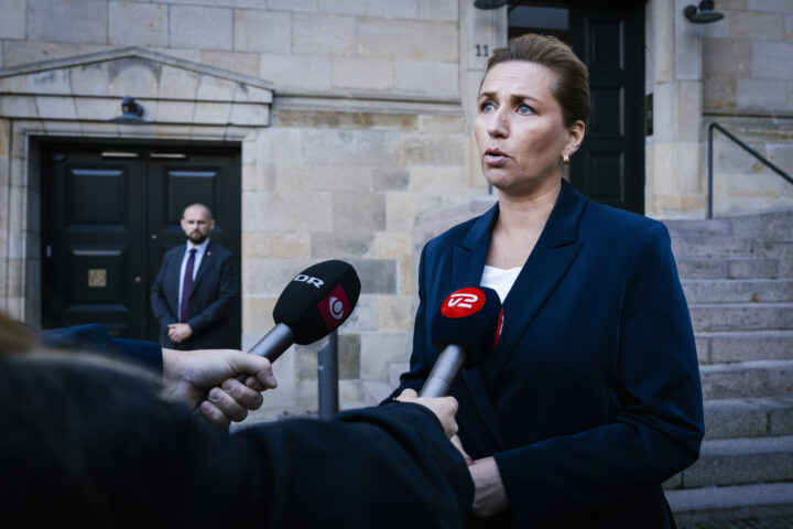 Frederiksen om dronene: Opprustningen av Danmark må fortsette