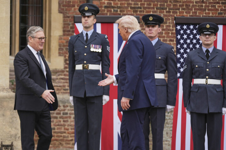 Starmer og Trump møtes