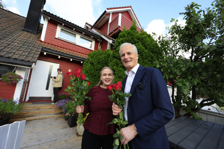 Ap-oppsving og Høyre-fall: Rødgrønt flertall på fersk måling