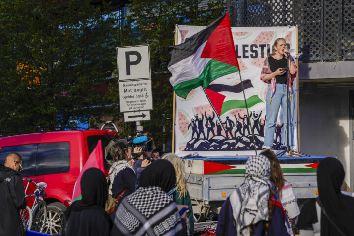Tar idrettsboikott av Israel og kamp for Palestina til Times Square