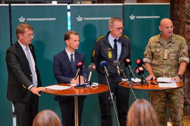 Profesjonell aktør bak dronene