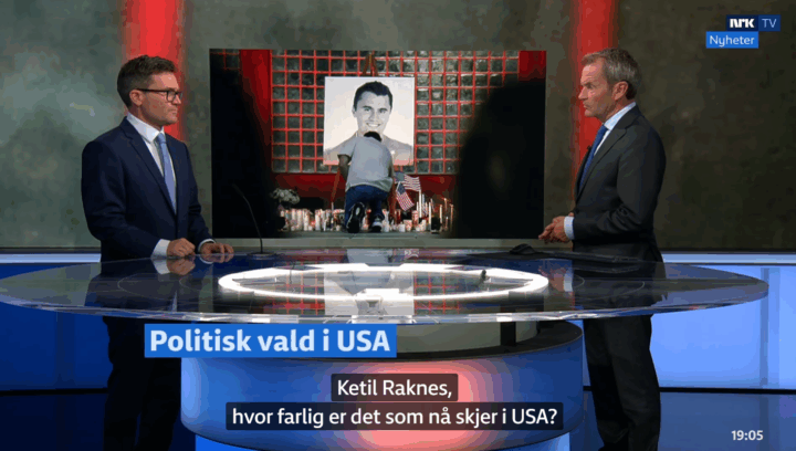 Charlie Kirk myrdet, NRK advarer om Trump og MAGA