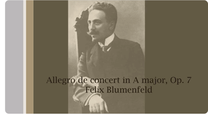 Interlude: Blumenfeld - konsertallegro, op. 7
