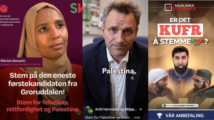 SV, MDG og Islam Net vil at Stortinget skal bli Gaza-aktivist