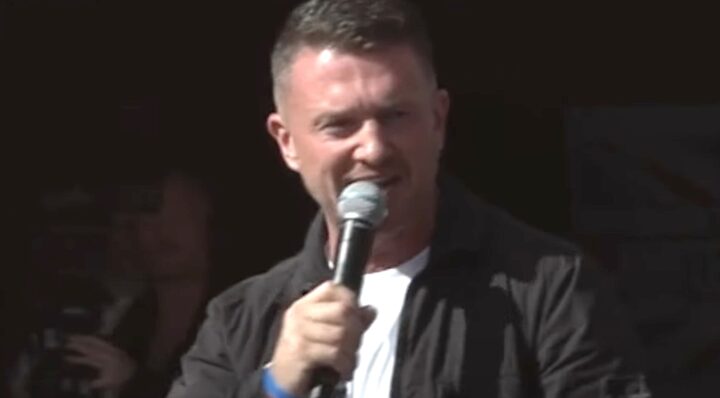 Se video: Tommy Robinson taler i London