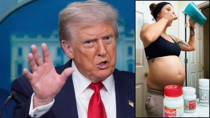 Gravide hiver i seg Tylenol i protest mot Trump