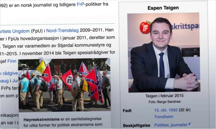 PFU i praksis: Wikipedia ekstremist&shy;stempler Espen Teigen og Document