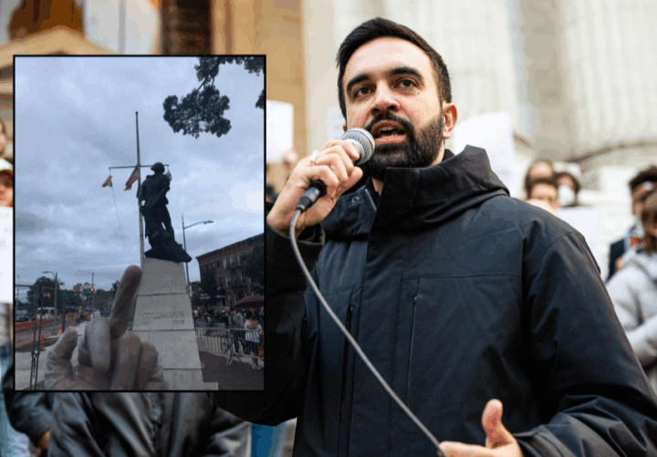 Ordfører Adams vil verne Columbus-statuer mot Zohran Mamdani