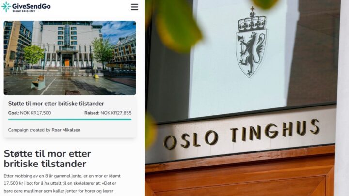 Norsk mor dømt for muslim-utsagn etter at datteren (8) ble mobbet, nå strømmer pengene inn