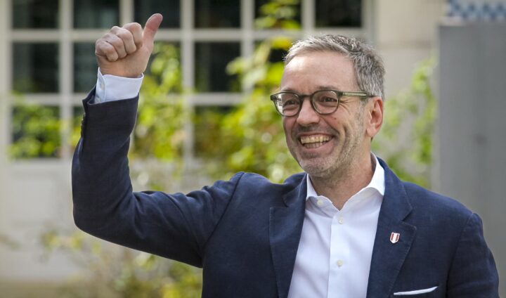 Frihetspartiet (FPÖ) med rekordartet oppslutning i Østerrike