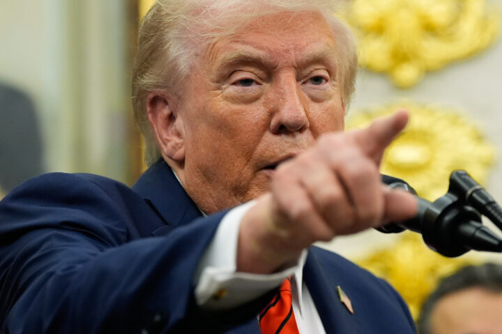 Turbo-Trump til Israel og Egypt mandag