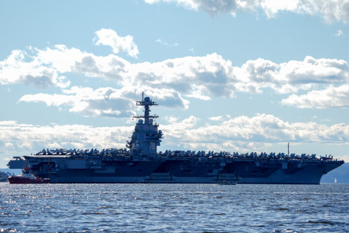 USA sender hangarskipet USS «Gerald R. Ford» til Karibia