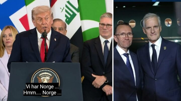 Trump harselerte med Norge: – Hvor er Norge?