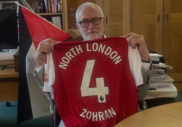 Jeremy Corbyn og Europas sosialister kaster seg inn i Mamdanis valgkamp