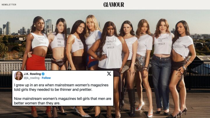 Ni menn kåret til «årets kvinne»