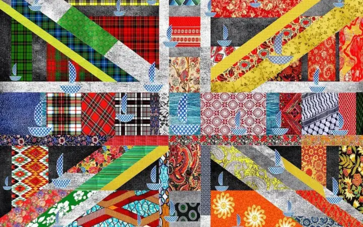 Kunstutstilling med Union Jack kansellert i England, av frykt for at noen skal bli krenket