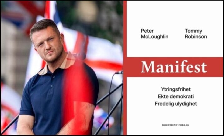 Tommy Robinson kommer til Oslo 9. desember - kjøp billetter her!