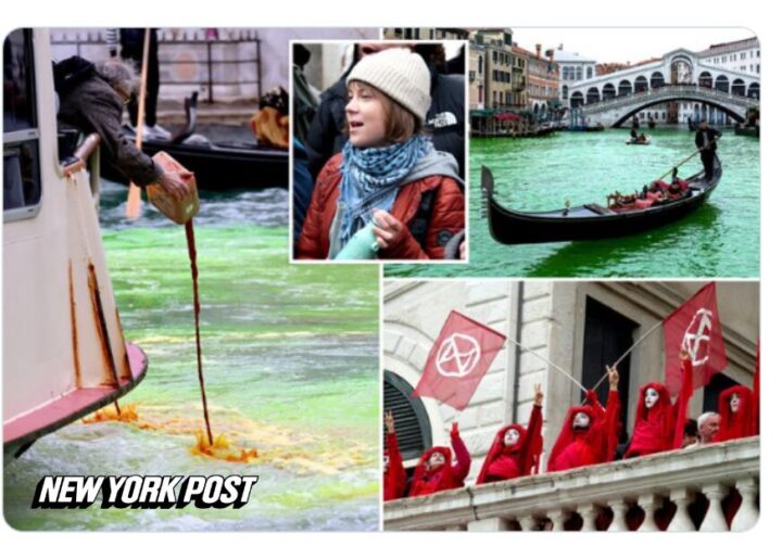 Greta Thunbergs siste klimastunt fører til utestengelse fra Venezia