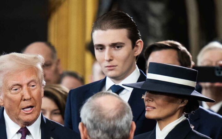 – Barron Trump «er nær ved å bli en kristen»