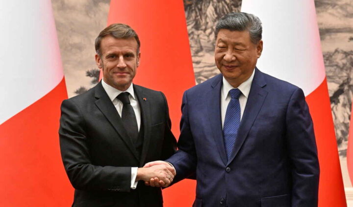 Macron truer Kina med høyere toll­satser (+)