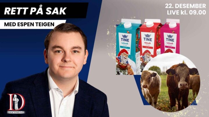 Mattilsynet innrømmer: Bovaer-rester i melken