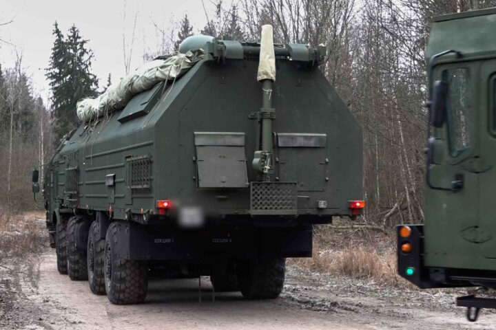 Russisk video viser angivelig ny rakett som utplasseres i Belarus