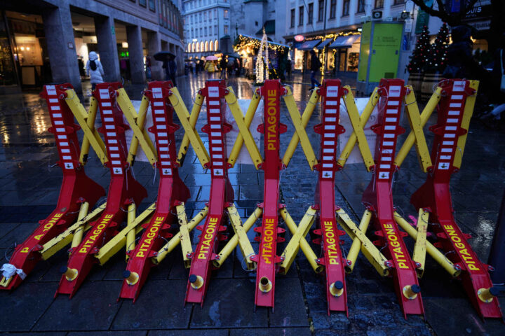 Tyske julemarkeder står overfor høyere sikkerhets-kostnader mot terrorangrep (+)