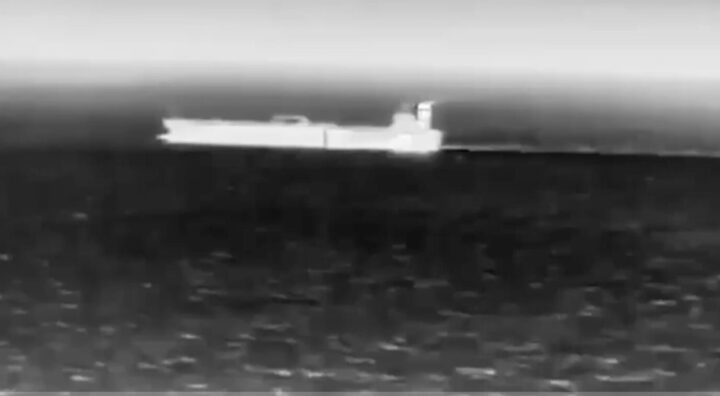 Ukraina sprenger russisk oljetanker i Middelhavet