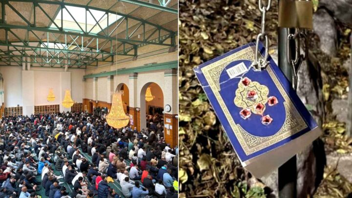 Fant koran med kulehull utenfor moské i Stockholm&nbsp;(+)