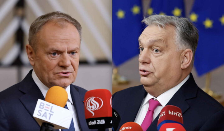 Steile fronter mellom Tusk og Orbán om beslag av russiske midler&nbsp;(+)