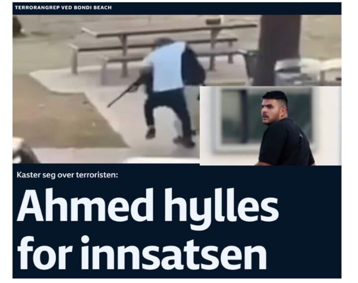 Når islamistisk terror bagatelliseres: NRKs dekning av terrorangrepet mot jøder i Sydney (+)