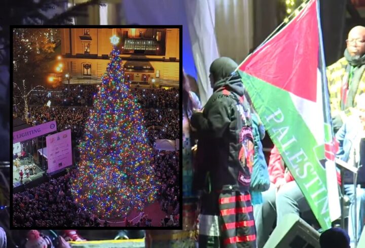 Portland dropper julen: Hymnen «O Holy Night» er erstattet med «Free Palestine»-hymne (+)