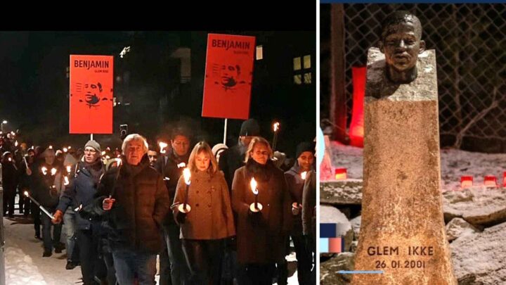 Regjering, kongelige og NRK mintes Benjamin Hermansen (+)