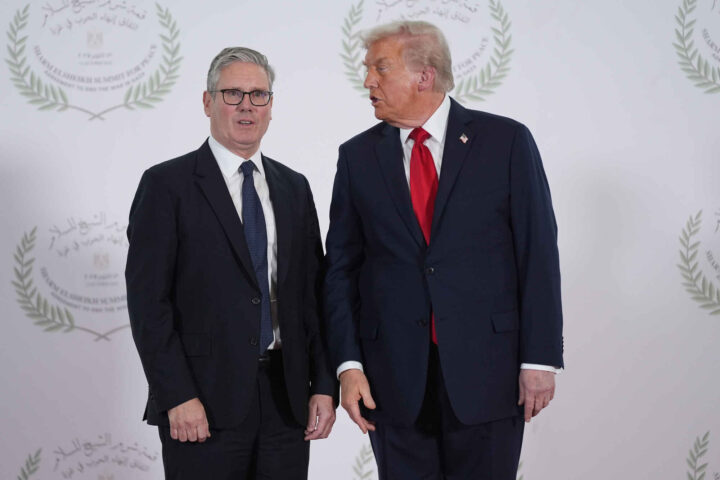 Keir Starmer blir en del av Trumps Gaza-styre