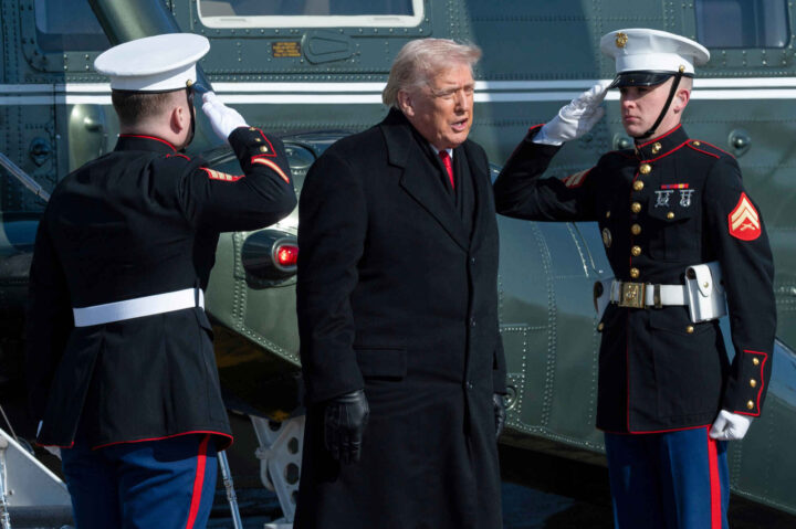 Trump: – Du kan ikke gå med våpen