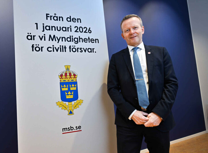 Svensk statlig myndighet forbereder seg på krig