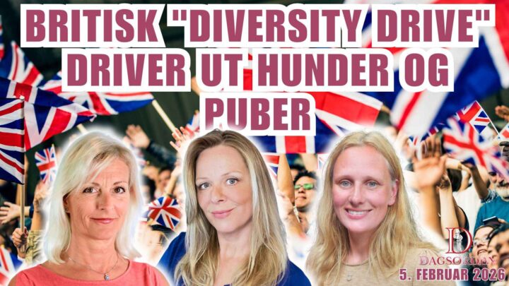 Britisk «diversity drive» driver ut hunder og puber